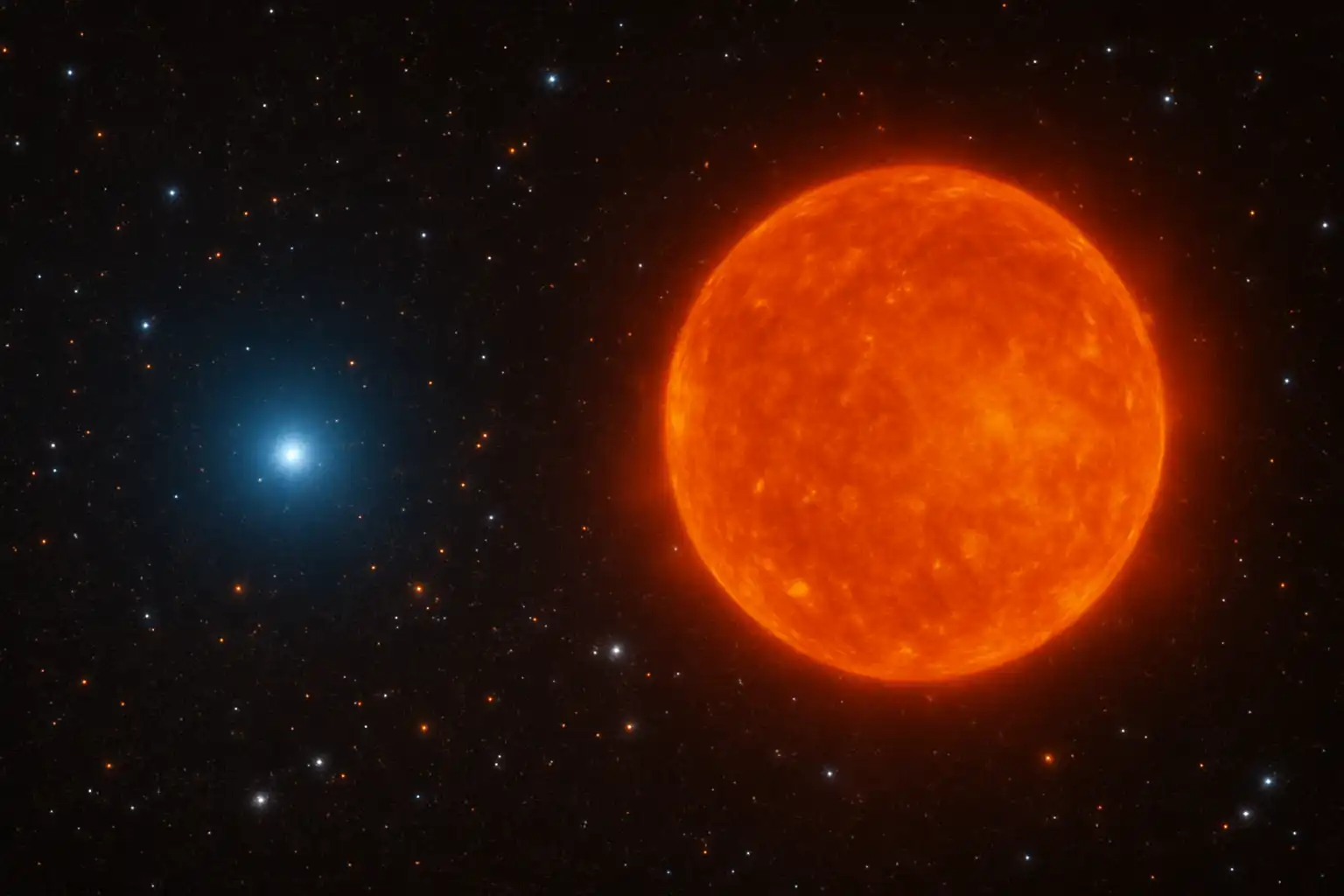 Betelgeza nie jest sama, ma bardzo słabego towarzysza