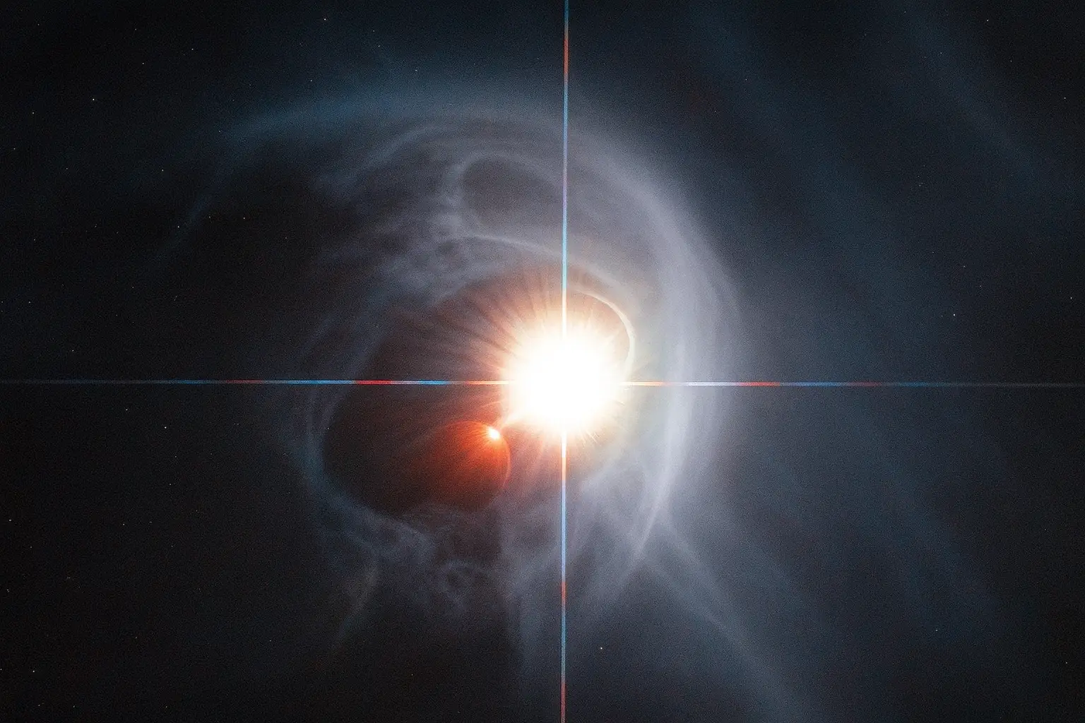 Para gwiazd ZTF J2130 zbliża się zgodnie z ogólną teorią względności Einsteina