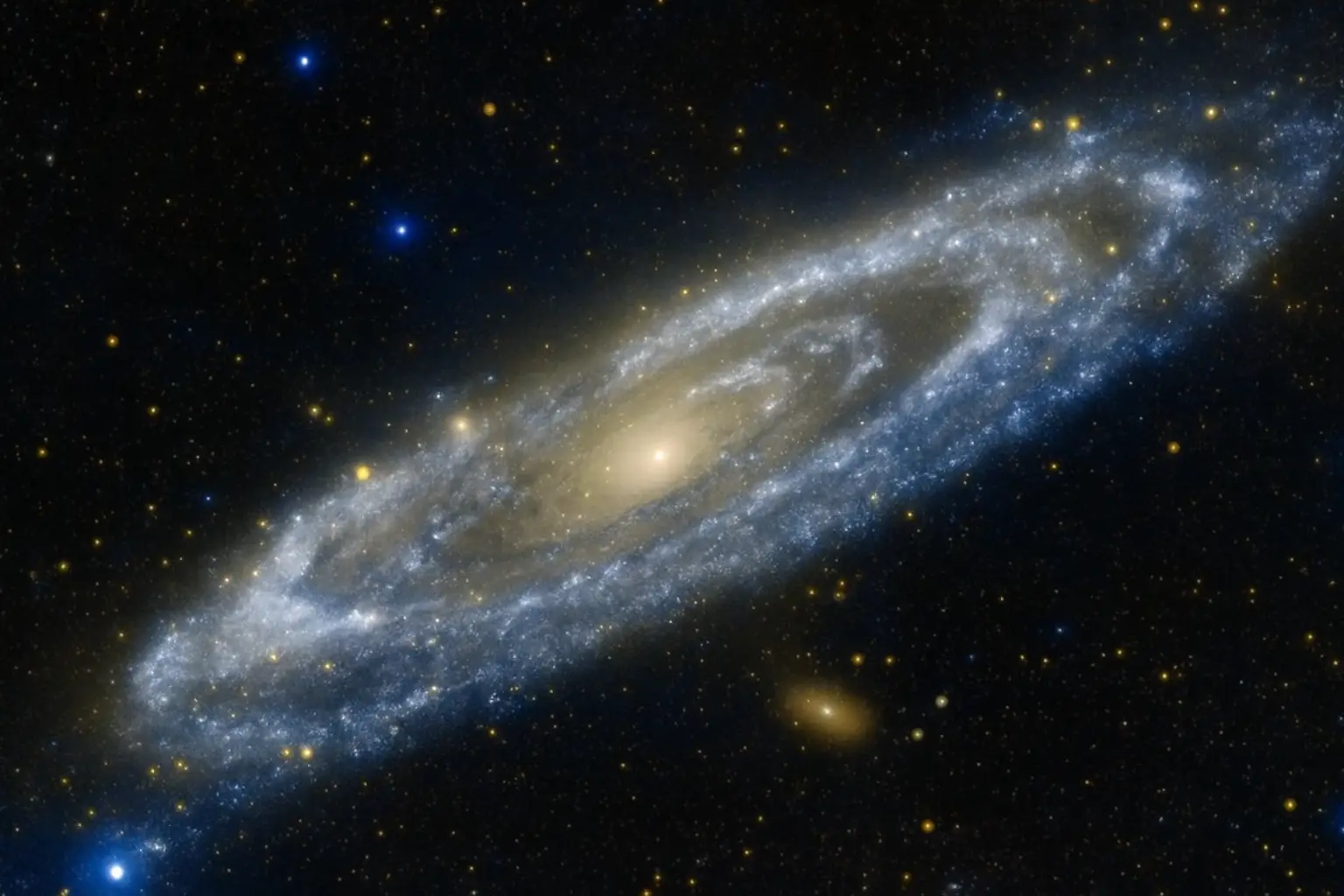 Galaktyka Andromeda gasi swoje satelity nawet 10 mld lat przed zbliżeniem do M31