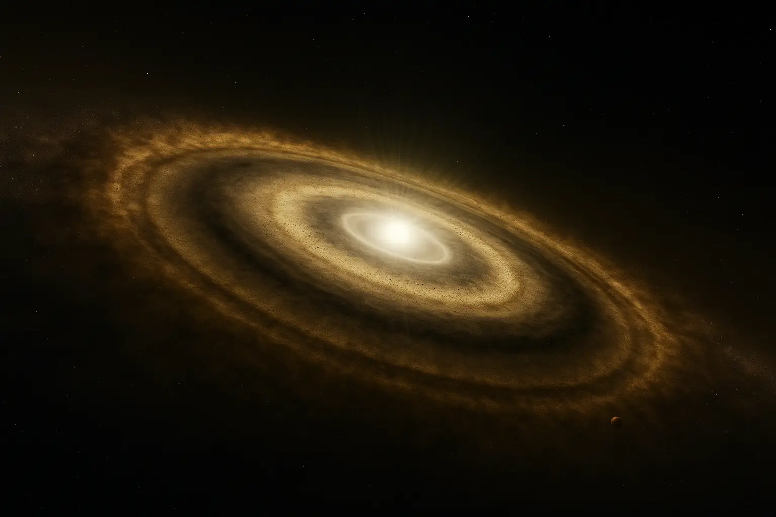 Protoplanetarne dyski podpowiadają zagadkę życia