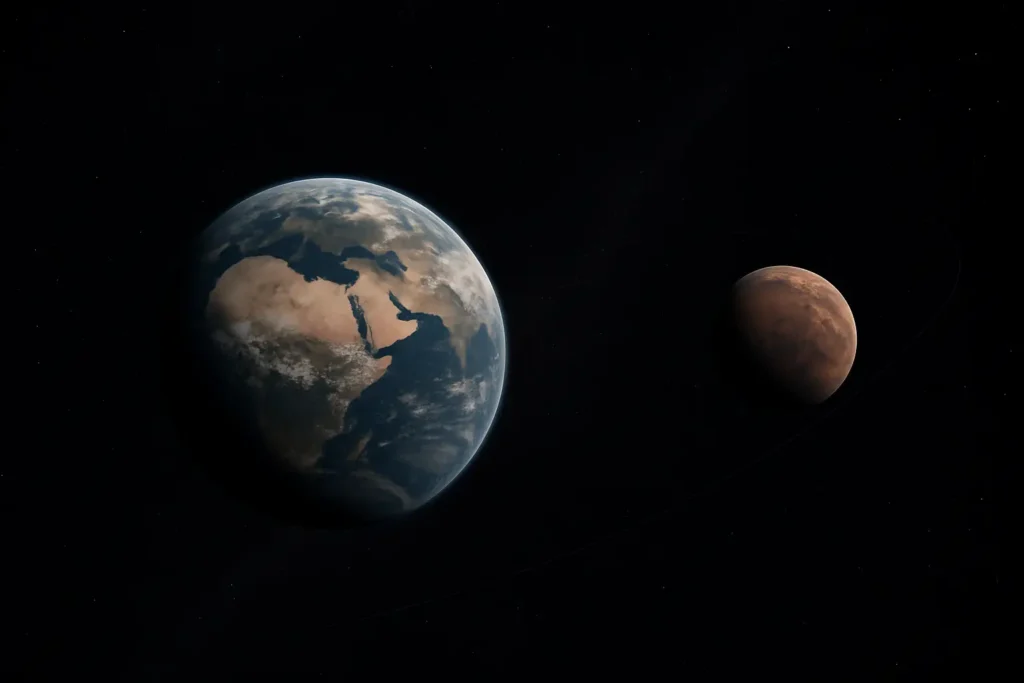 Czy Mars steruje klimatem Ziemi?