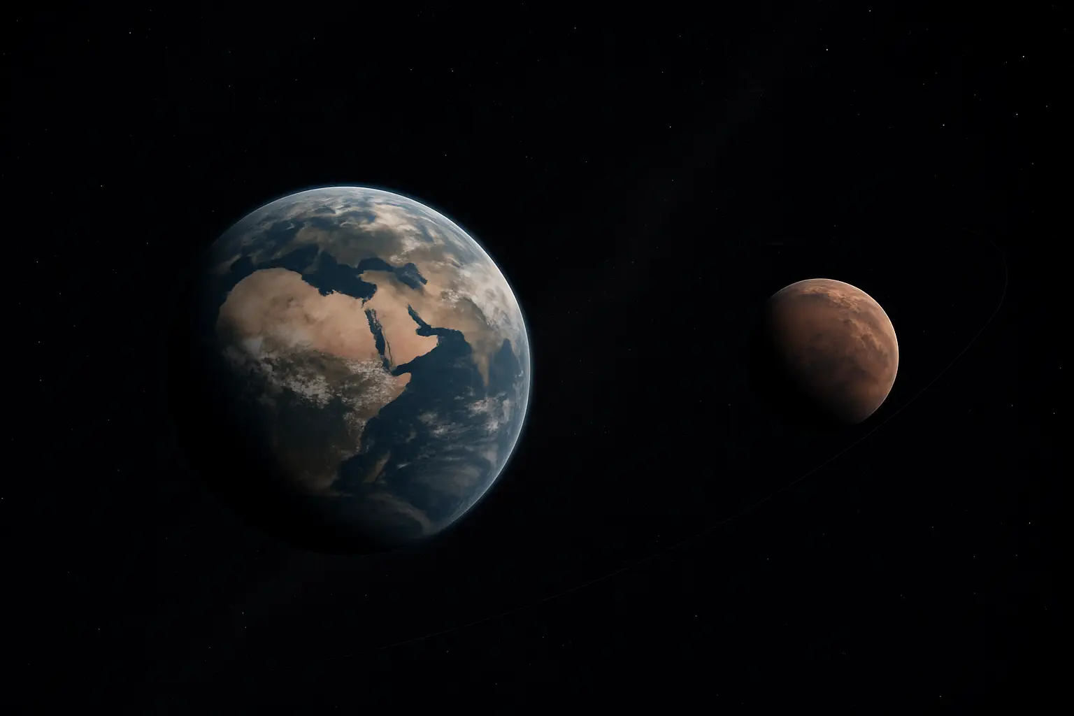 Czy Mars steruje klimatem Ziemi?